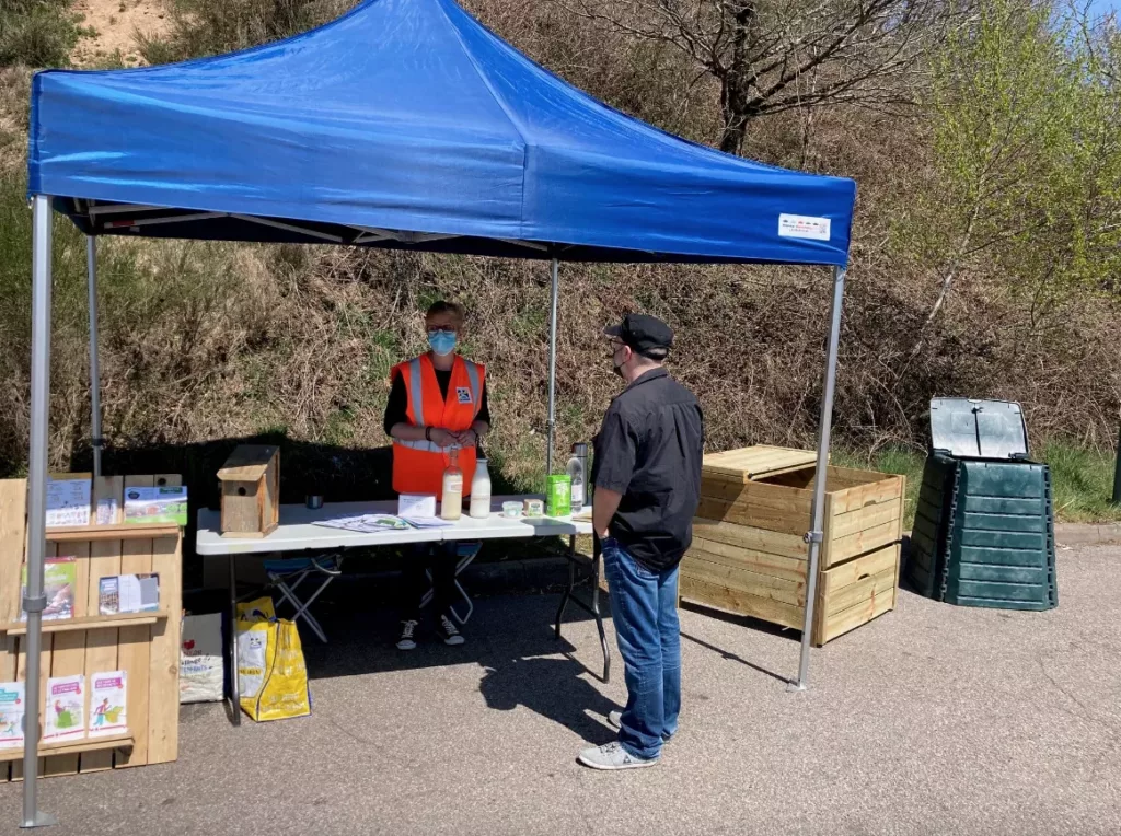 Déchetterie de Thaon-les-Vosges : le Sicovad met l'accent sur le compostage !