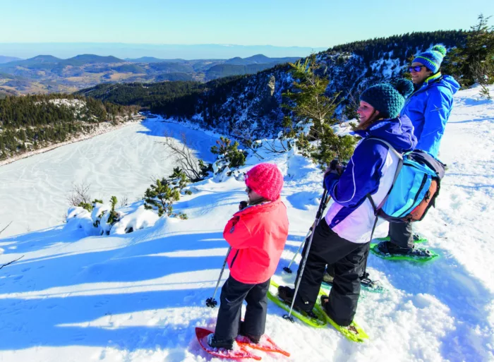 La station du Lac Blanc : un immense terrain de jeux pour les sports d'hiver dans les Vosges