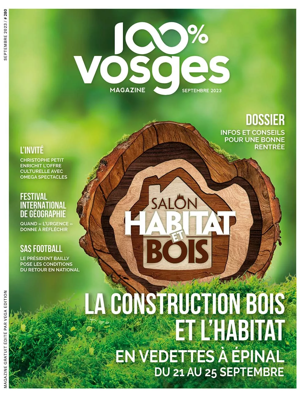 Magazine 100% Vosges : le numéro de septembre 2023 est à découvrir dès mardi 29 août !