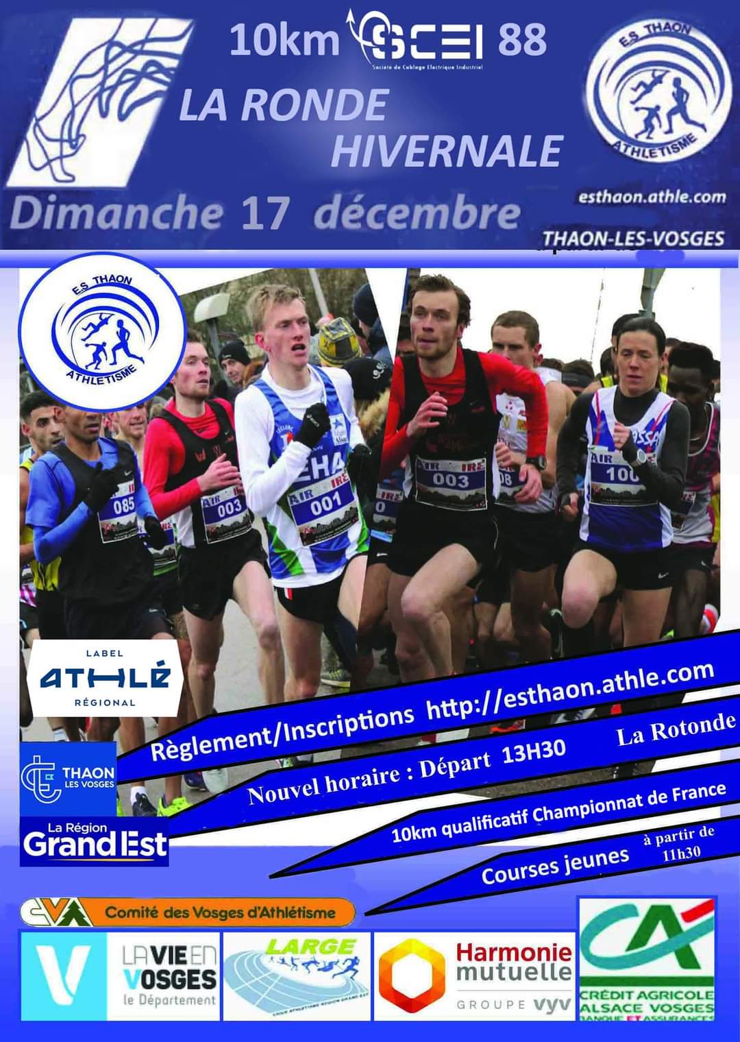 1000 participants espérés pour la 20e édition de la ronde hivernale à Thaon les Vosges 2• 100% Vosges 100% Vosges