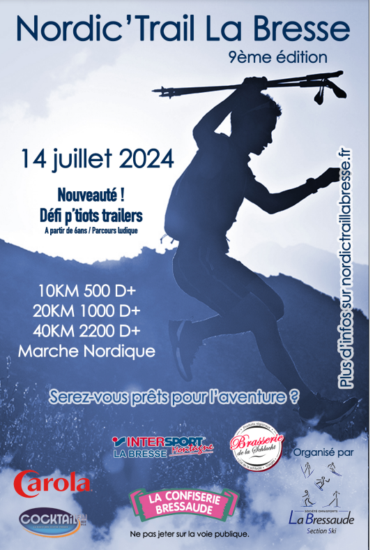 Joindre l'utile à l'agréable au Nordic'Trail de La Bresse 2• 100% Vosges 100% Vosges