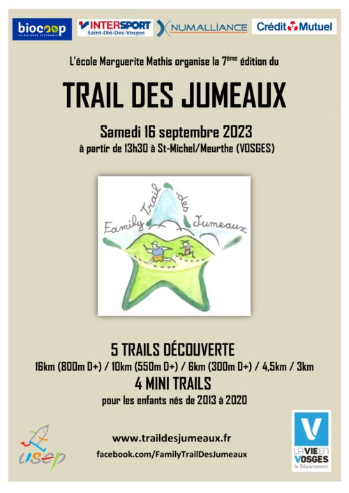 Laurent Romary, organisateur du trail des jumeaux à Saint-Michel-sur-Meurthe : "L'idée est de faire un trail pour tous" 2• 100% Vosges 100% Vosges