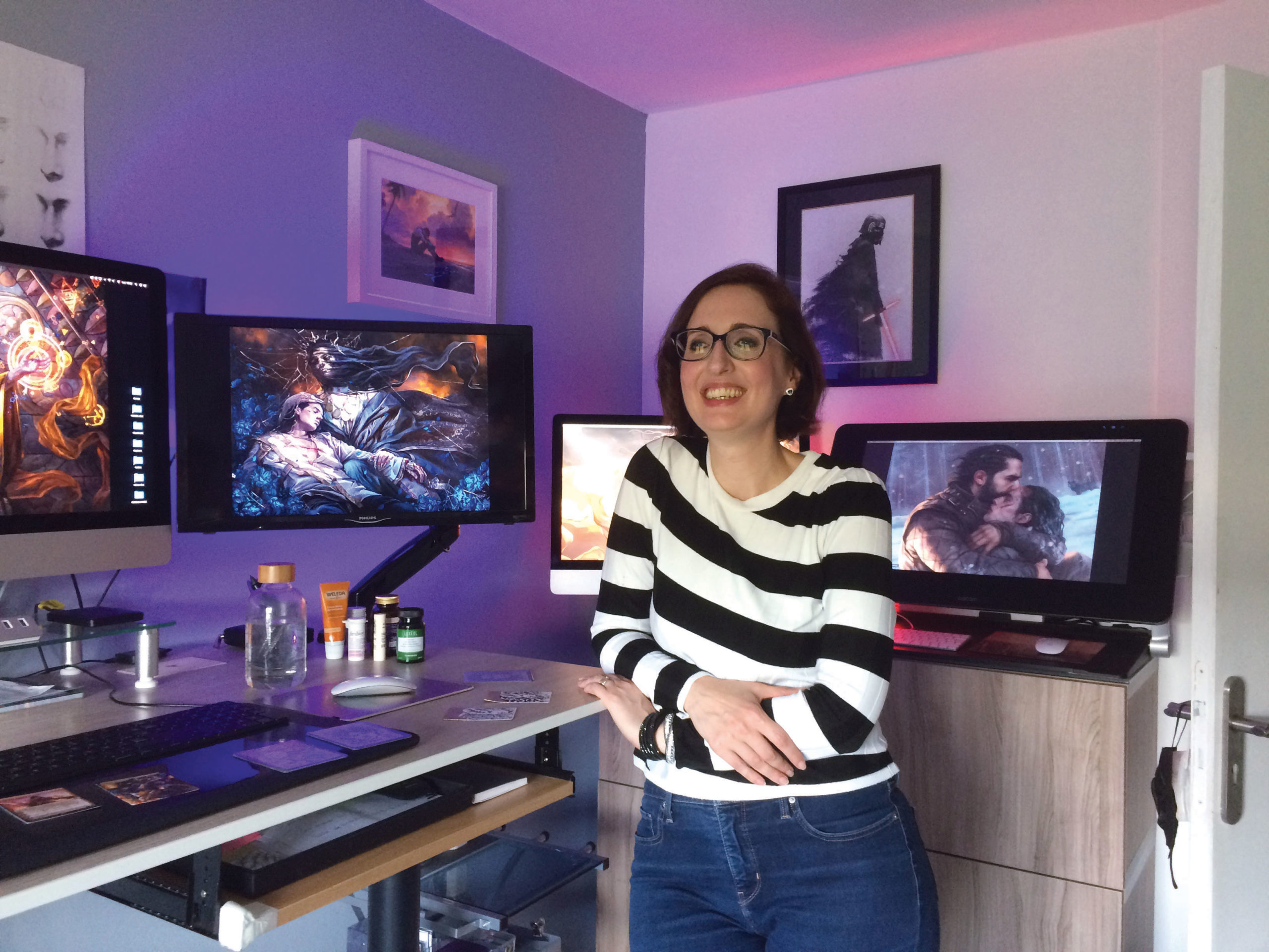 Magali Villeneuve, star de l'illustration fantasy, s'épanouit dans les Vosges 8• 100% Vosges 100% Vosges