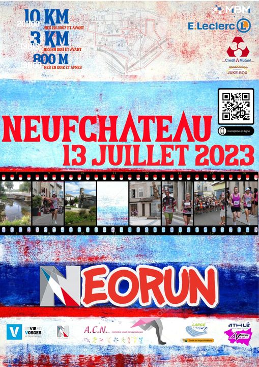 Trail : le top départ de la Néo Run arrive à grandes foulées à Neufchâteau 2• 100% Vosges 100% Vosges