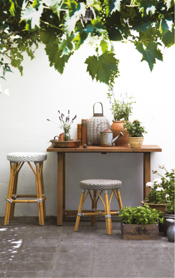Inspiration : Une terrasse naturelle 2• 100% Vosges 100% Vosges