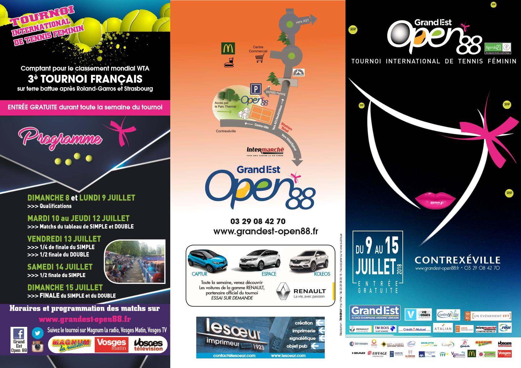 Grand-Est Open 88 : plateau de haute volée sur la terre battue de Contrexéville 6• 100% Vosges 100% Vosges