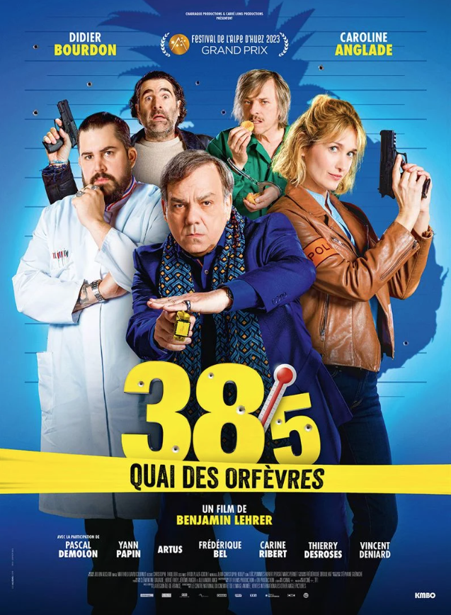 Cinéma : les sorties du 21 juin à ne pas manquer (bandes annonces) 4• 100% Vosges Affiche du film 38°5 quai des Orfèvres.