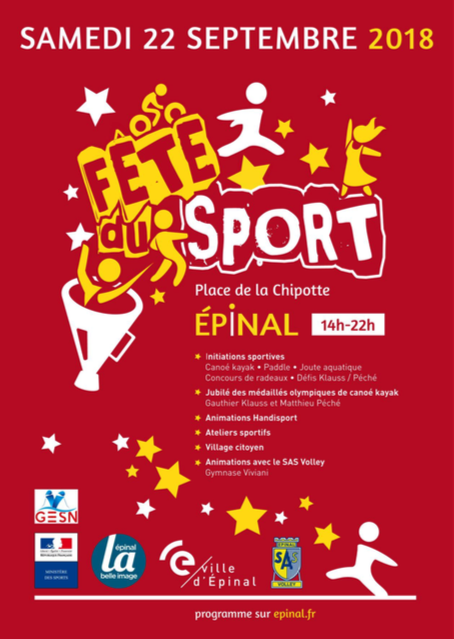 Fête du sport à Épinal : initiations, tournois et un défi Klauss-Péché pour leur jubilé ! 7• 100% Vosges 100% Vosges
