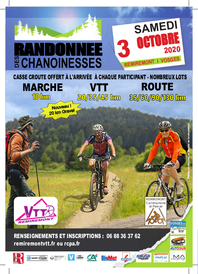 Randonnée des chanoinesses : à pied ou à vélo à Remiremont ! 3• 100% Vosges 100% Vosges