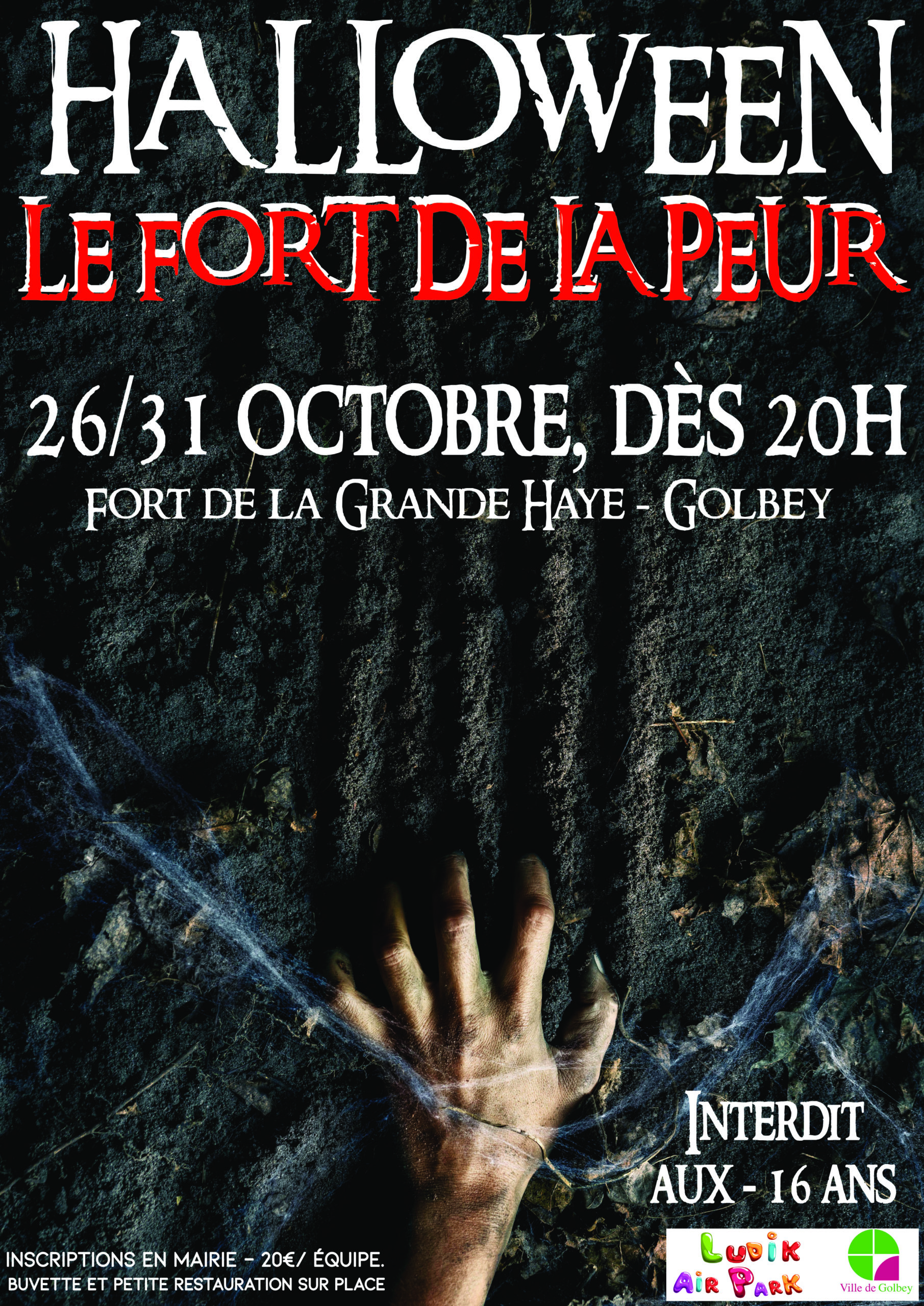 Halloween au Fort de la Grande Haye : Frissons garantis pour petits et grands à Golbey ! 3• 100% Vosges 100% Vosges