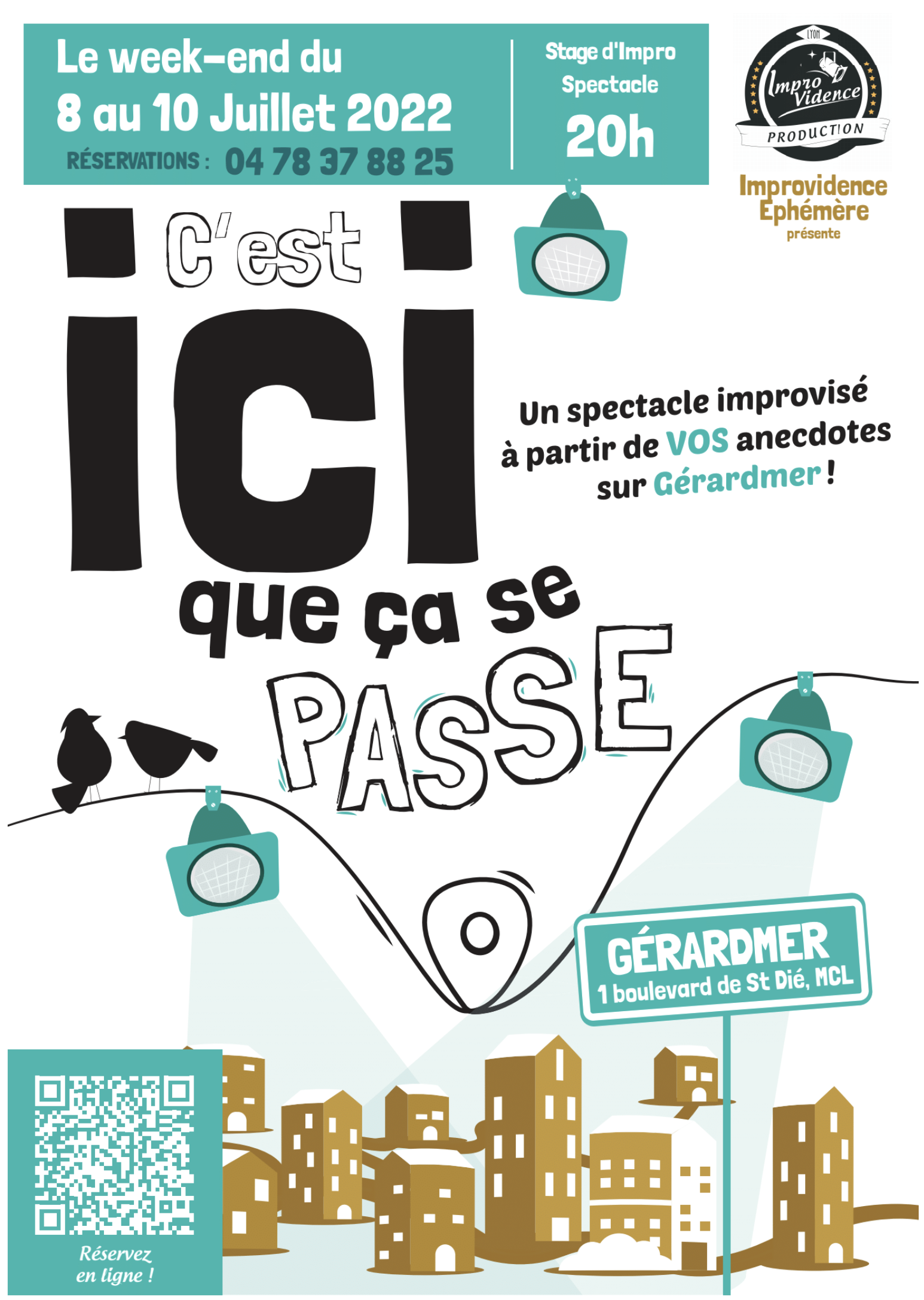 C'est ici que ça se passe : zoom sur l'impro à Gérardmer 2• 100% Vosges 100% Vosges