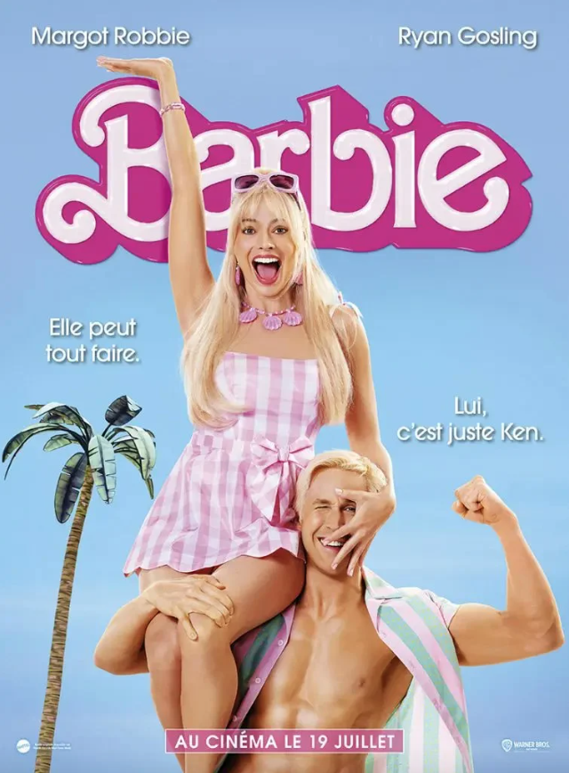 Cinéma : les sorties du 19 juillet à ne pas manquer (bandes annonces) 5• 100% Vosges Affiche du film Barbie.