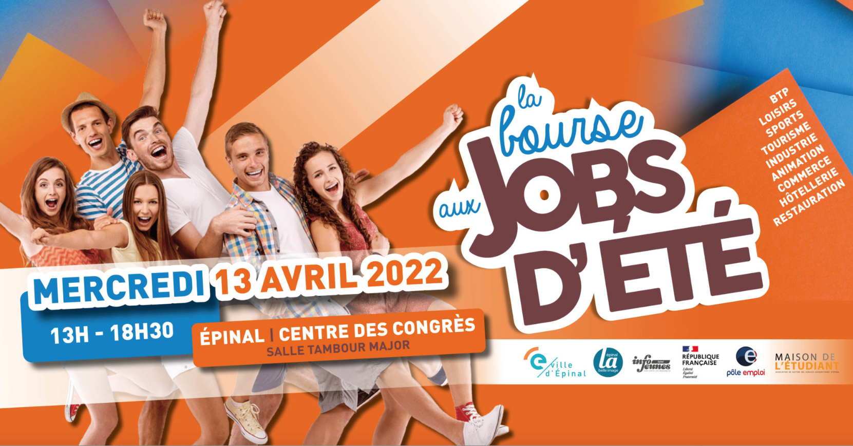 Bourse aux jobs d'été : à vos CV et lettres de motiv' à Épinal 2• 100% Vosges 100% Vosges