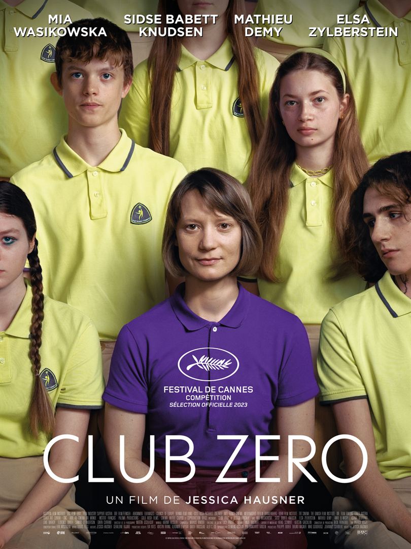Cinéma : les sorties du 27 septembre à ne pas manquer (bandes annonces) 6• 100% Vosges Affiche du film Club Zéro.