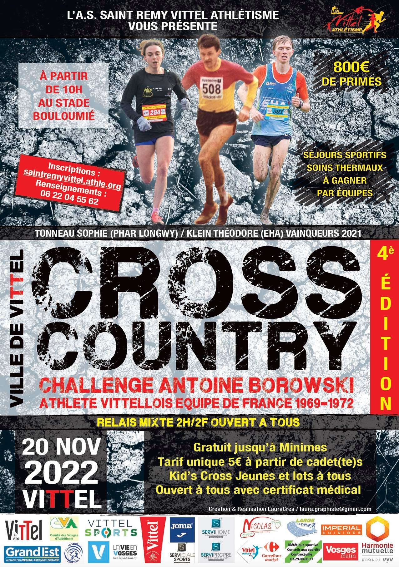 Challenge Antoine Borowski : les crossmen ont rendez-vous au CPO de Vittel 2• 100% Vosges 100% Vosges