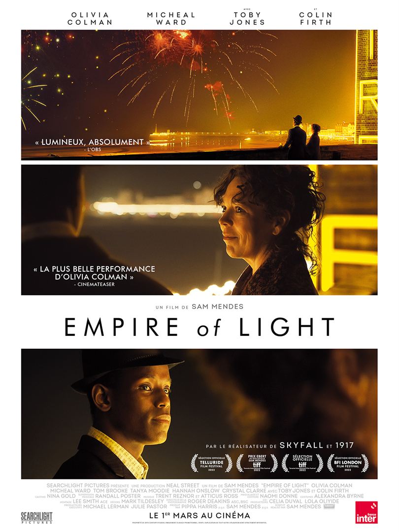 Cinéma : les sorties du 1er mars à ne pas manquer (Bandes annonces) 3• 100% Vosges Affiche du film Empire of light.