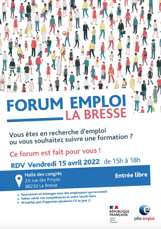 Nouveau Forum des Emplois d'été à La Bresse 2• 100% Vosges 100% Vosges