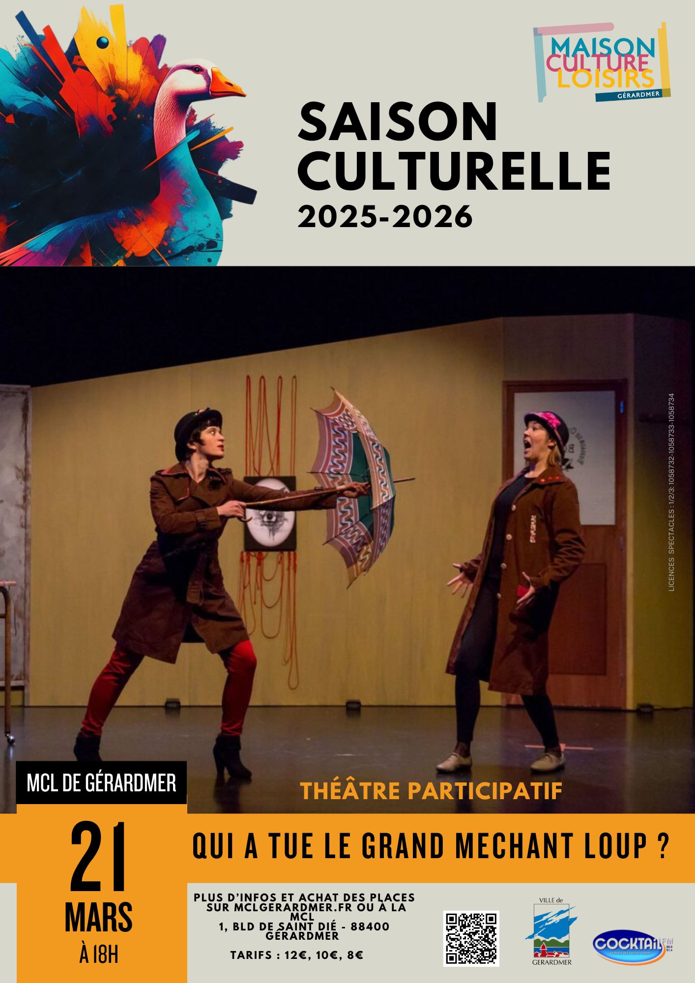 « Qui a tué le grand méchant loup ? » : un spectacle participatif à découvrir à Gérardmer 2• 100% Vosges 100% Vosges