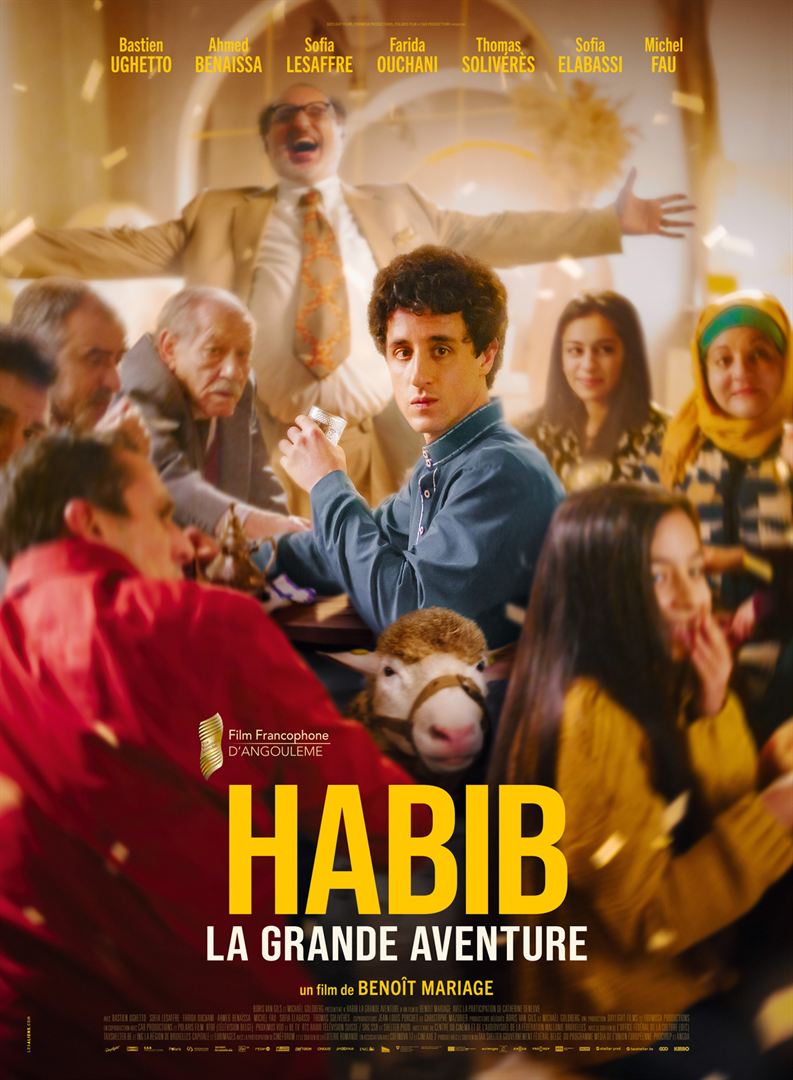 Cinéma : les sorties du 19 avril à ne pas manquer (bandes annonces) 4• 100% Vosges Affiche du film Habib, la grande aventure.