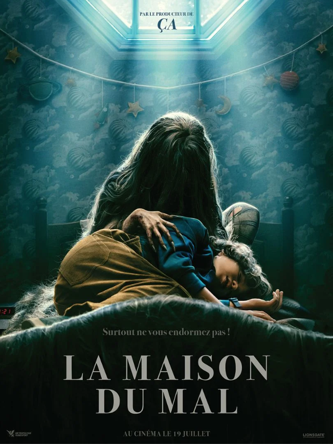 Cinéma : les sorties du 19 juillet à ne pas manquer (bandes annonces) 6• 100% Vosges Affiche du film La maison du mal.