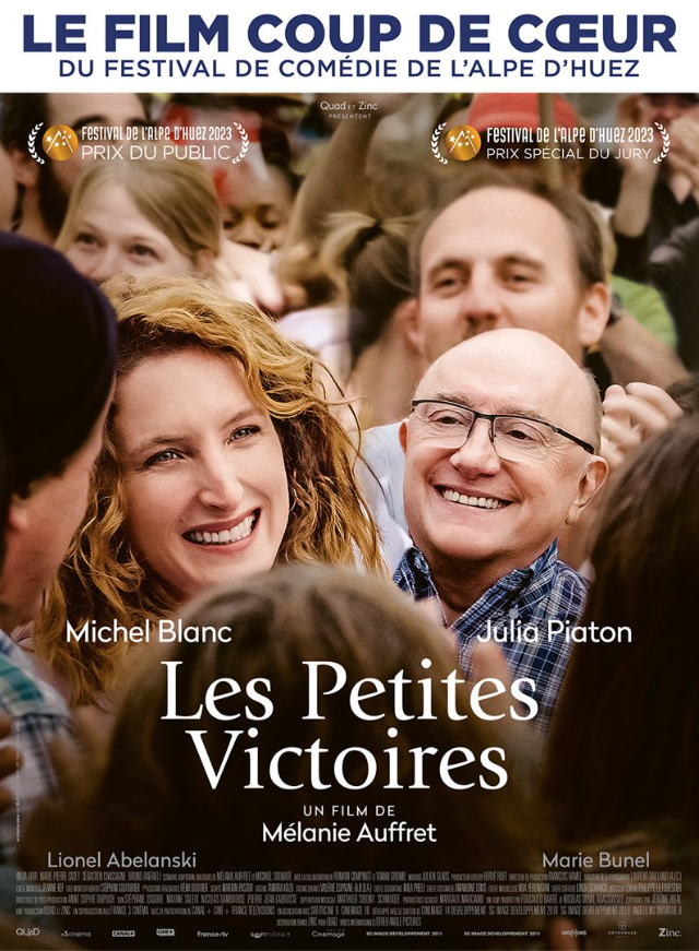 Cinéma : les sorties du 1er mars à ne pas manquer (Bandes annonces) 6• 100% Vosges Affiche du film Les petites victoires.