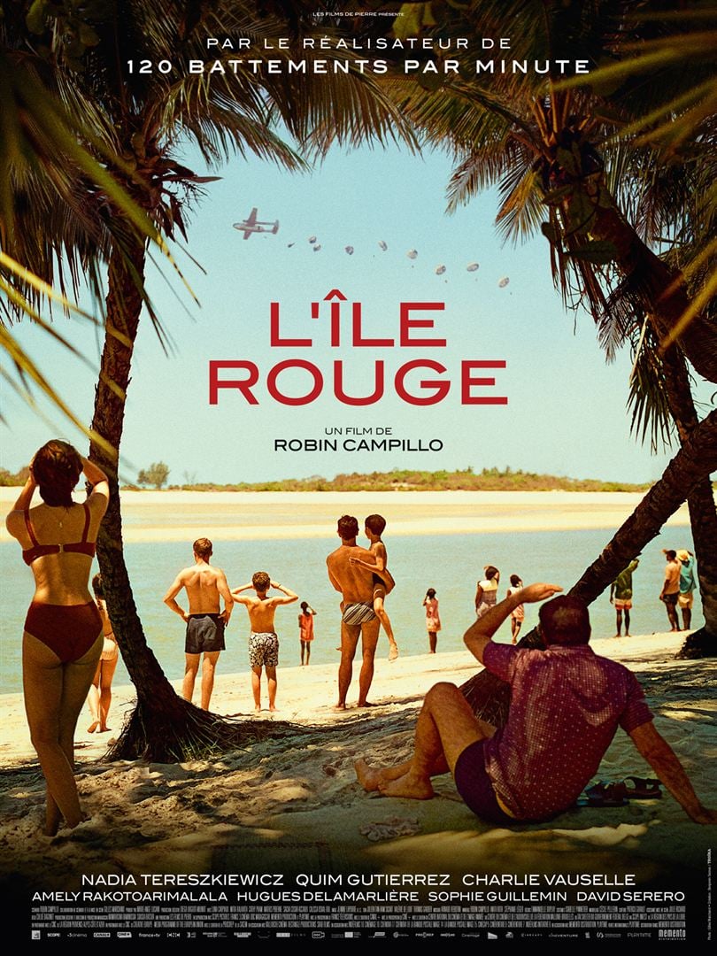 Affiche du film L'île rouge.