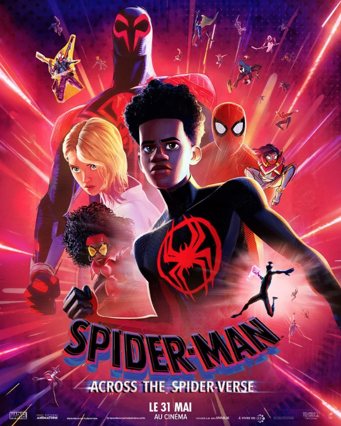 Affiche du film Spider-Man : Across The Spider-Verse.