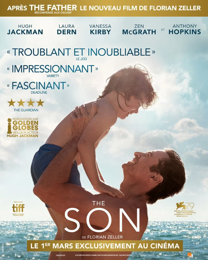 Cinéma : les sorties du 1er mars à ne pas manquer (Bandes annonces) 5• 100% Vosges Affiche du film The Son.