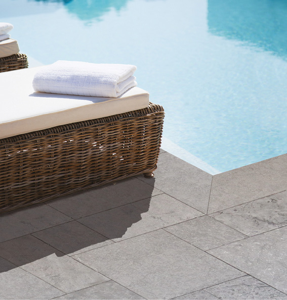 Terrasse : ça roule pour la pierre naturelle avec les Matériaux Nouveaux docks 3• 100% Vosges 100% Vosges