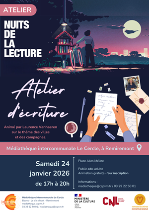 À Remiremont, les Nuits de la lecture invitent à explorer les liens entre villes et campagnes 2• 100% Vosges 100% Vosges