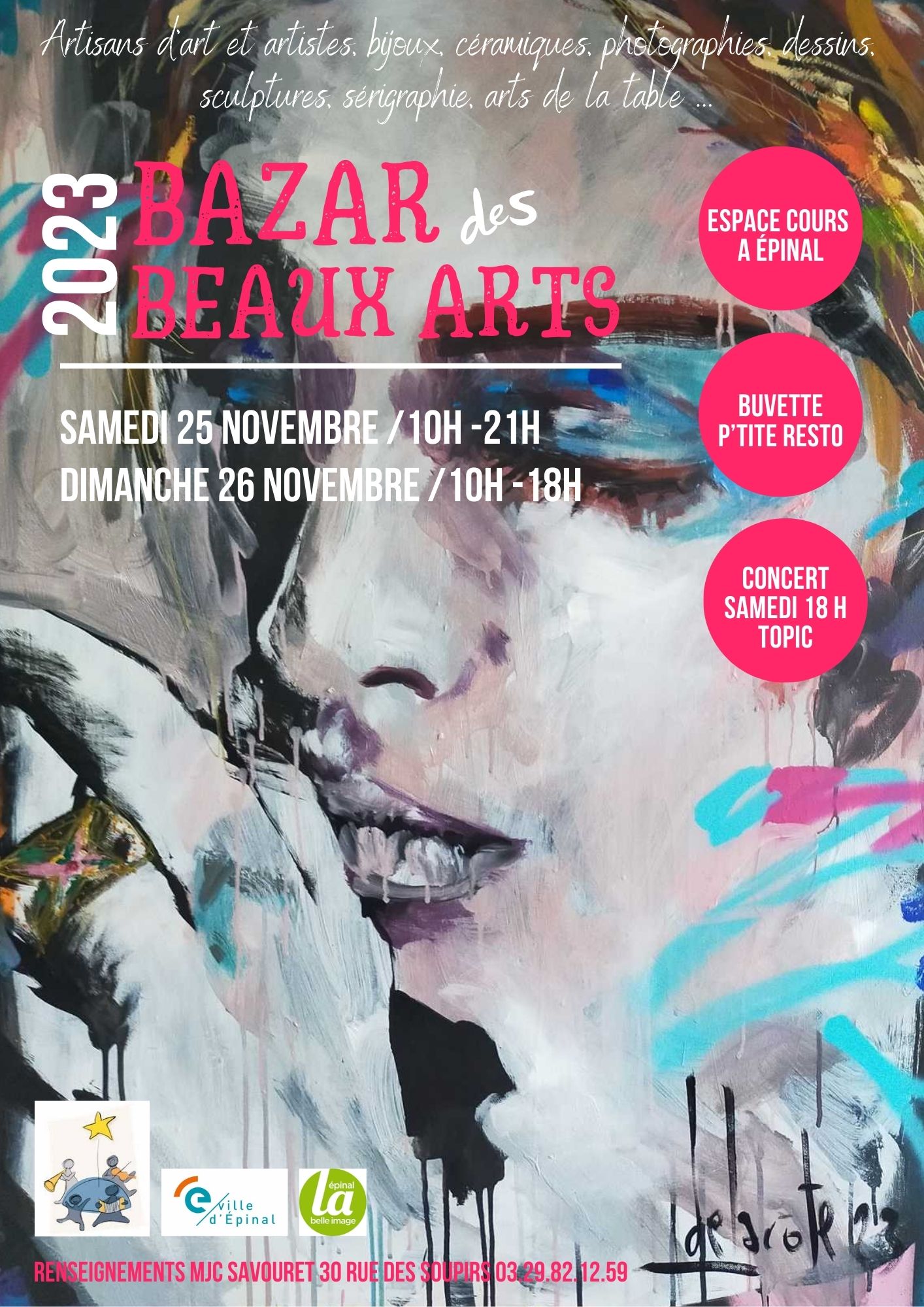 Le Bazar des Beaux Arts revient les 25 et 26 novembre à Épinal 3• 100% Vosges 100% Vosges