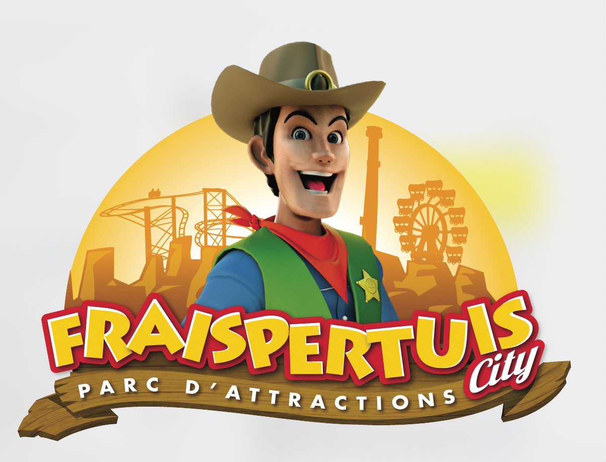 Fraispertuis City : le plus grand saloon du Far West prépare activement son début de saison 7• 100% Vosges Logo Billy Fraispertuis.