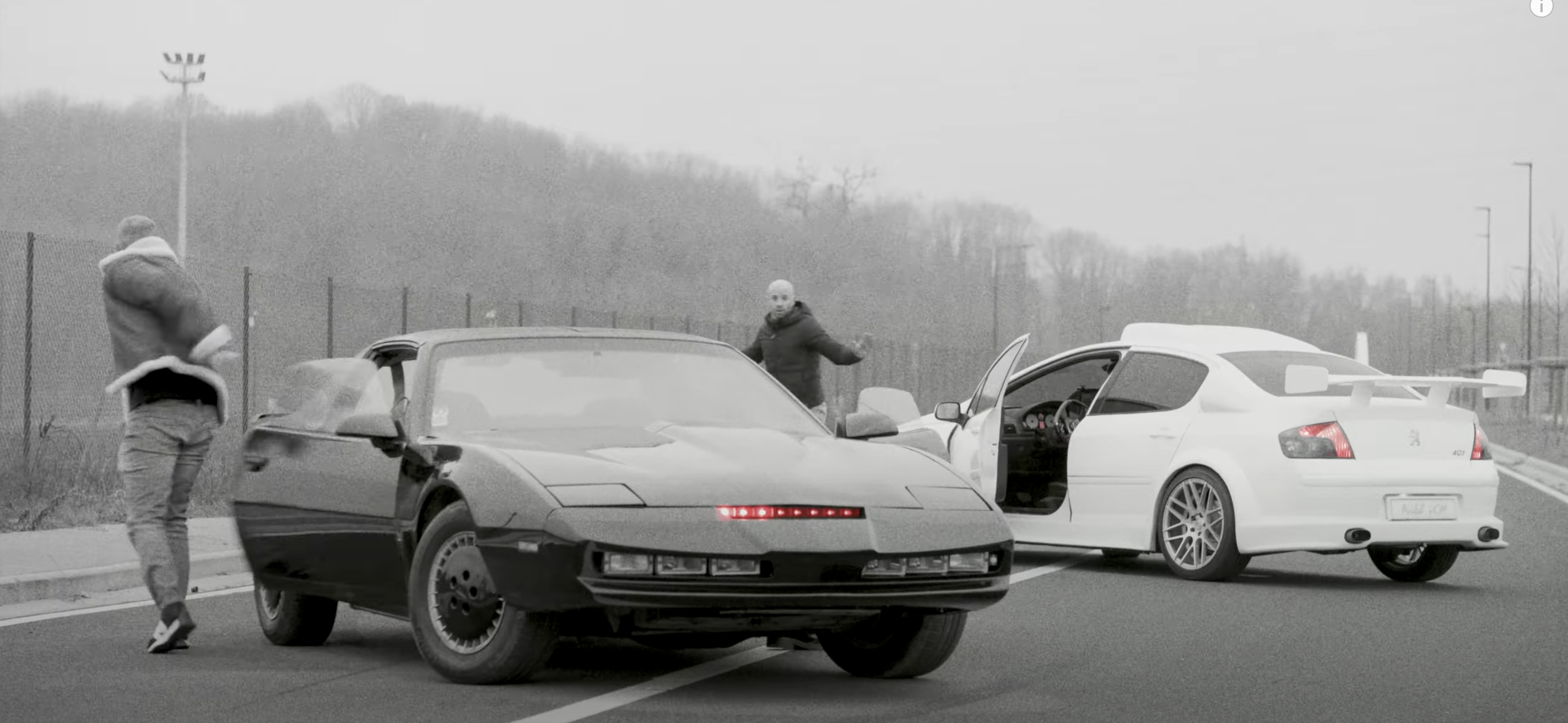 Samy Naceri et Igor Cuny dans le clip d'Alkpote.