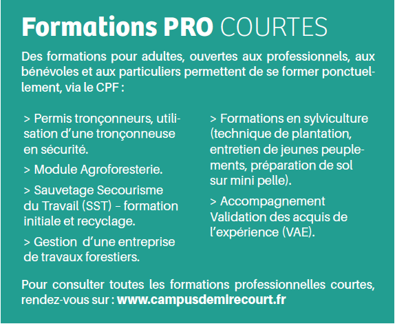 Orientation 2024 : Le Campus de Mirecourt agricole et forestier vous donne rendez-vous ce samedi 22• 100% Vosges 100% Vosges