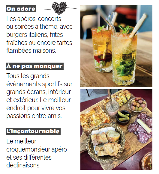 Les Templiers / Le 13 : l'esprit brasserie et fun à Épinal 4• 100% Vosges 100% Vosges