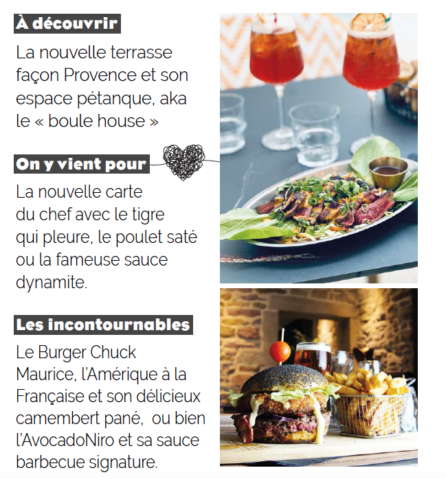 Brasserie Les Coulisses à Épinal : ambiance ciné et été provençal 5• 100% Vosges 100% Vosges