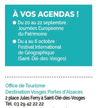 Vosges Portes d’Alsace : Un voyage dans le temps 10• 100% Vosges 100% Vosges