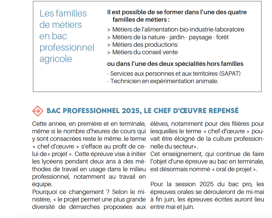 La voie professionnelle : CAP et Bac Pro 2• 100% Vosges 100% Vosges