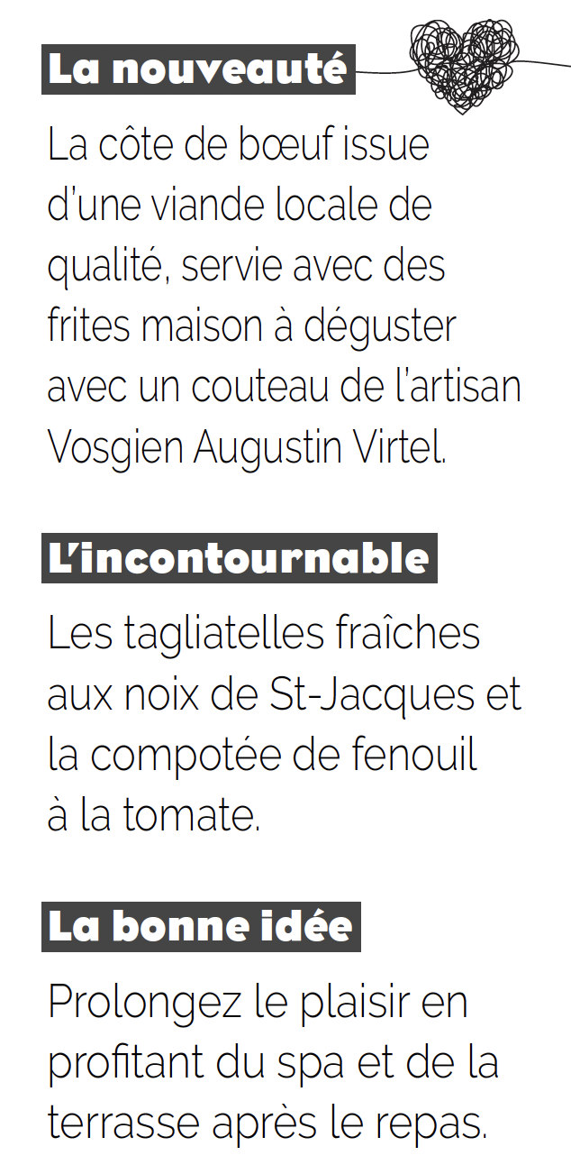 Restaurant Lafayette du Best Western Plus à Épinal : de la grande cuisine en toute simplicité 5• 100% Vosges 100% Vosges