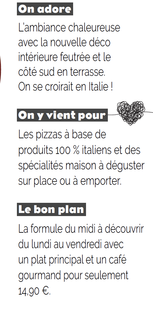 Anna Trattoria à Golbey : une cuisine qui fait voyager 5• 100% Vosges 100% Vosges