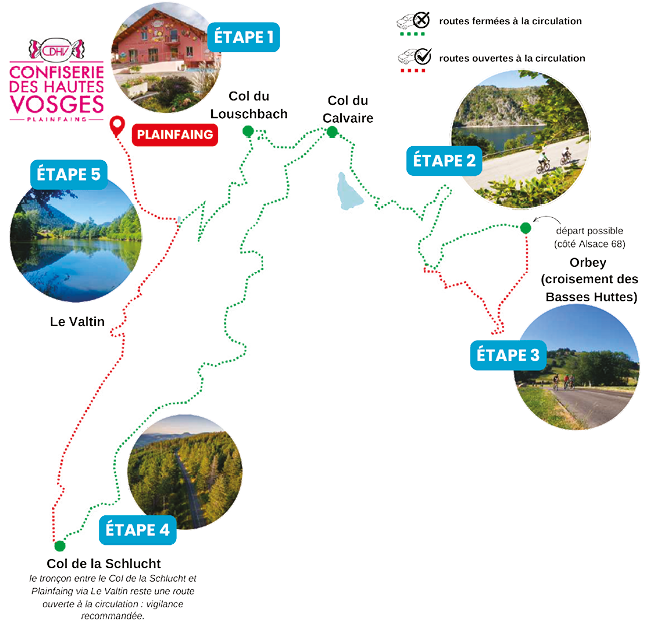 Col'Attitude revient au Lac Blanc le dimanche 15 juin : 100 % vélo et 0 % voiture ! 2• 100% Vosges 100% Vosges