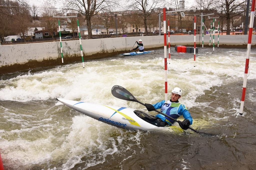 Canoë-kayak : la Base Natur'O Vive d'Épinal accueille les premières manches de Coupe de France N1 3• 100% Vosges Qui réussira le parcours sans faute entre les portes, dans la base Natur'O d'Épinal ?
