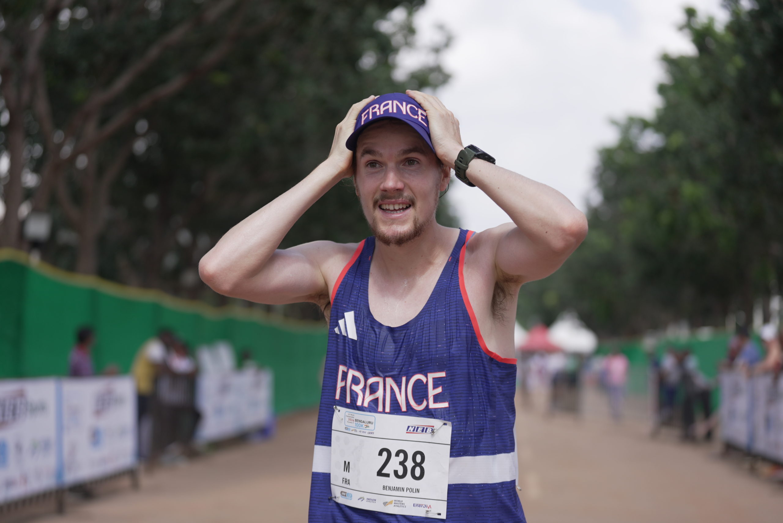 Benjamin Polin 15e aux Mondiaux de 100 km : "Je n'ai rien lâché jusqu'au bout" 2• 100% Vosges 100% Vosges