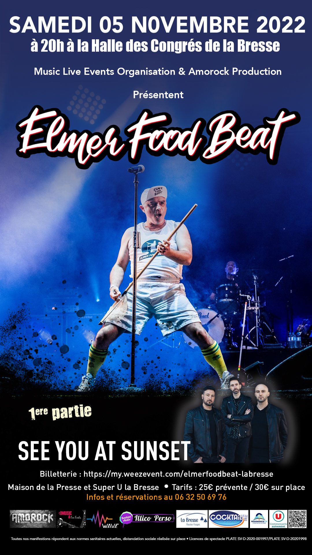 Concert : Elmer Food Beat va enflammer La Bresse 2• 100% Vosges 100% Vosges