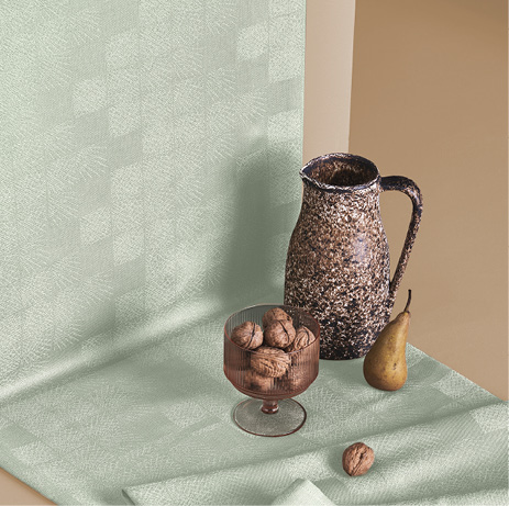Garnier Thiebaut : Savoir-faire, design et modernité, une autre idée du linge de table 3• 100% Vosges 100% Vosges