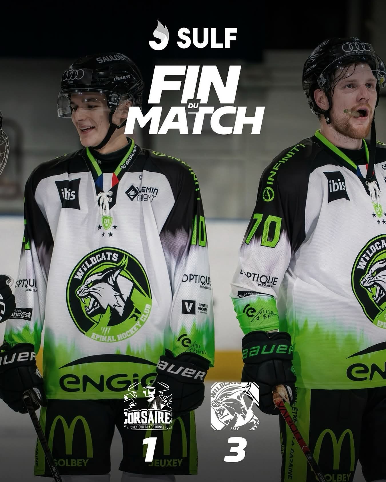 Samedi victorieux pour le SAS Épinal et les Wildcats, les Louves battues mais combatives 3• 100% Vosges 100% Vosges