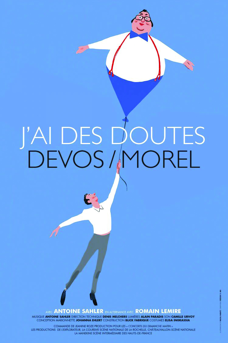 "J'ai des doutes" : François Morel joue Devos à Saint-Dié-des-Vosges 3• 100% Vosges 100% Vosges