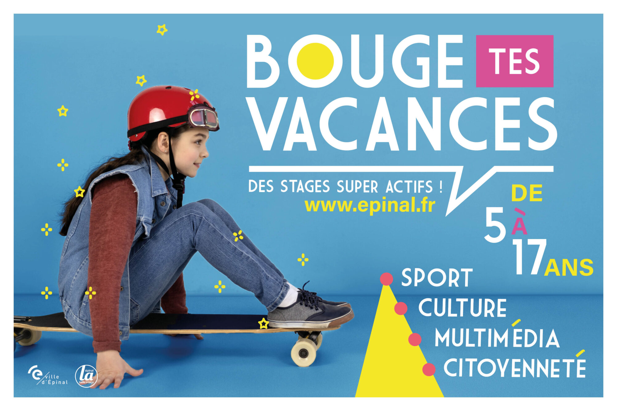 Ouverture des inscriptions pour les Stages Municipaux du Printemps à Épinal ce lundi 8 avril 2• 100% Vosges 100% Vosges