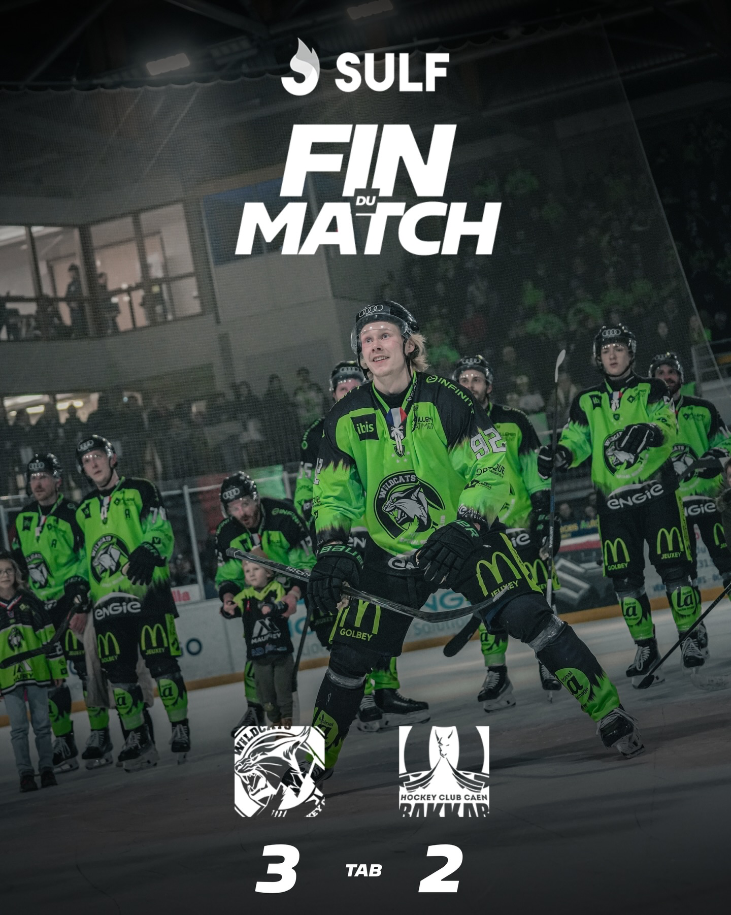 Les Wildcats font tomber Caen au bout du suspense 2• 100% Vosges 100% Vosges