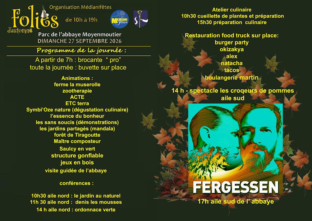 Les Folies d’automne réunissent plantes, artisans et passionnés aux jardins de l’abbaye de Moyenmoutier 2• 100% Vosges 100% Vosges